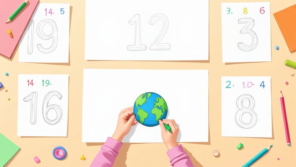 Top 12 des sites pour un coloriage magique en anglais (CP-CM2)